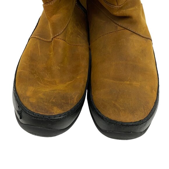 The North Face Janey Waterproof Suede Leather Lace Up Insulated Boots Womens 5.5 - Picture 2 of 10